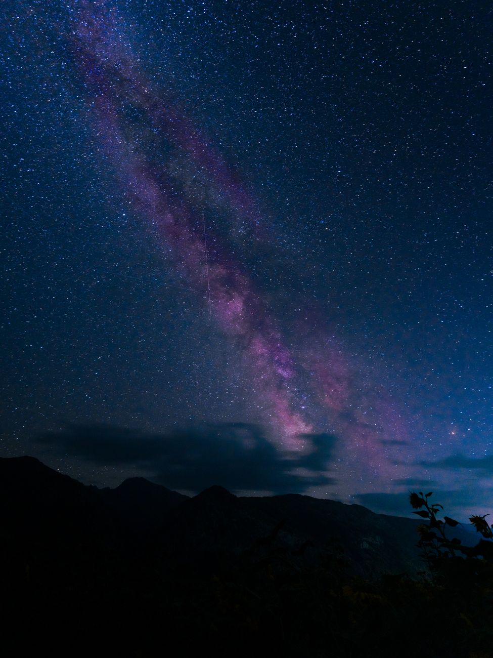 Atacama desert salt flats under vast starry sky